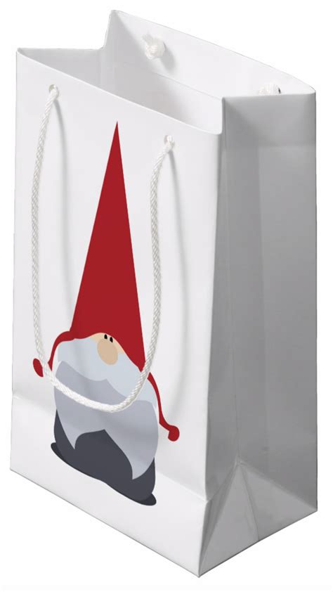 gnome christmas gift bags